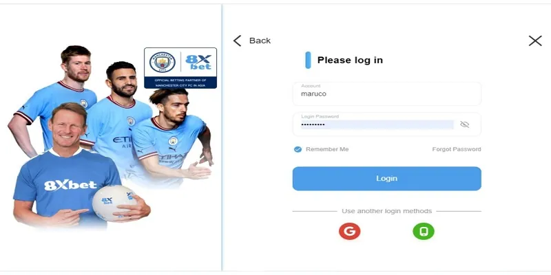 Đăng ký 8xbet nhanh chóng trên website chính của nhà cái