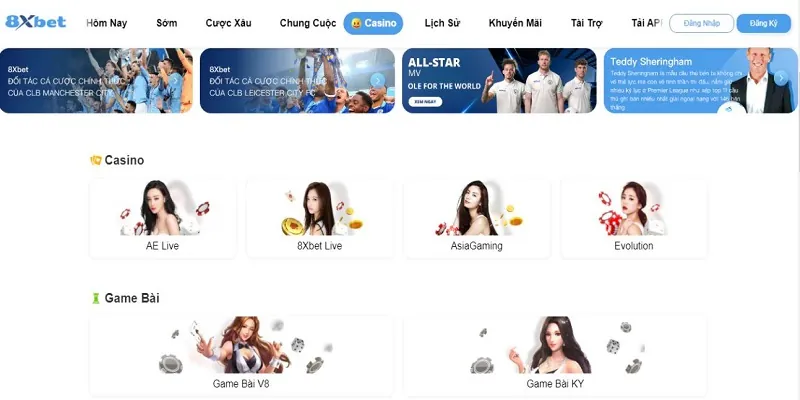 Một tài khoản 8xbet chỉ được đăng nhập trên 1 thiết bị