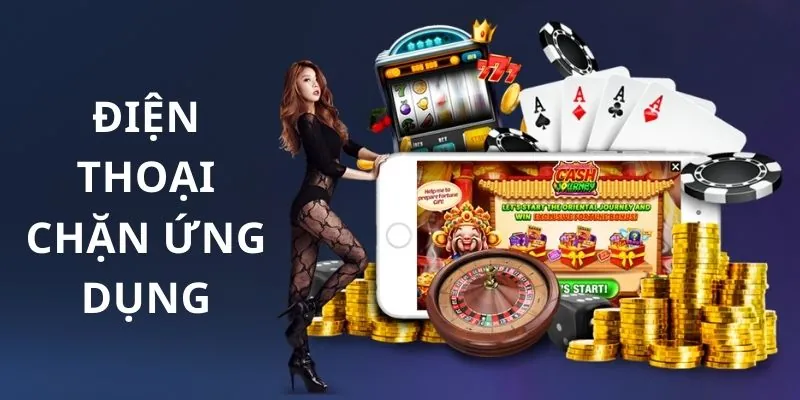 Điện thoại chặn phần mềm tải app 8xbet